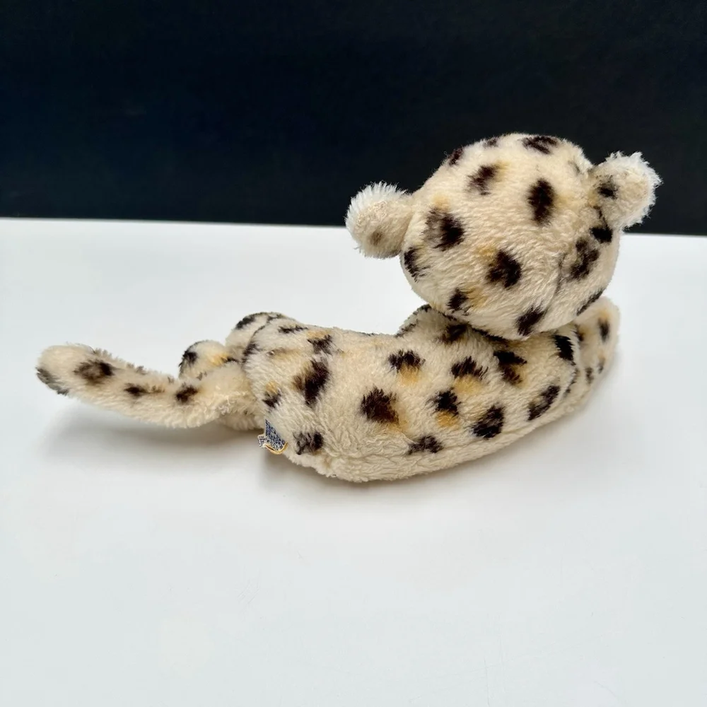 VINTAGE 1976 R. DAKIN BABY CHEETAH Plush Cub Leopard Cat Stuffed Animal RARE